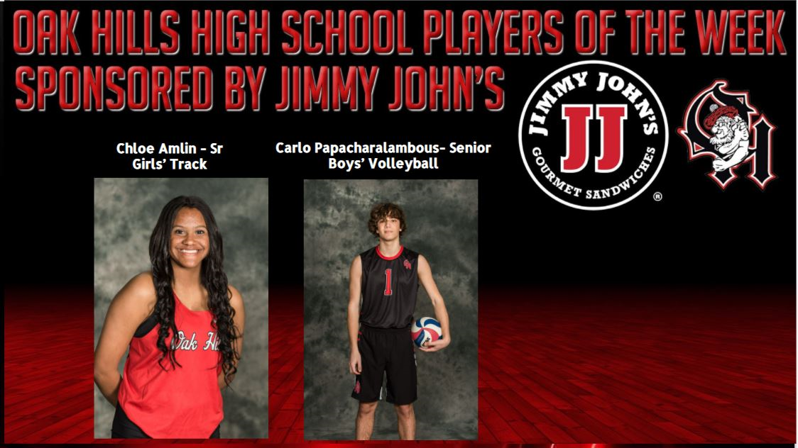 Jimmy John's OHHS Players of the Week